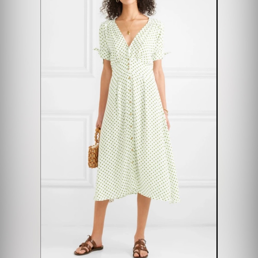 Faithfull The Brand Midi Tent Dress - Size 4/Small
